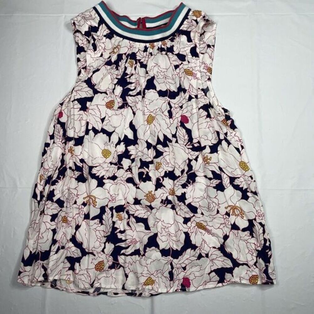MAEVE By Anthropologie‎ Women's Size XSP Floral Sleeveless Shirt Tank Blouse
